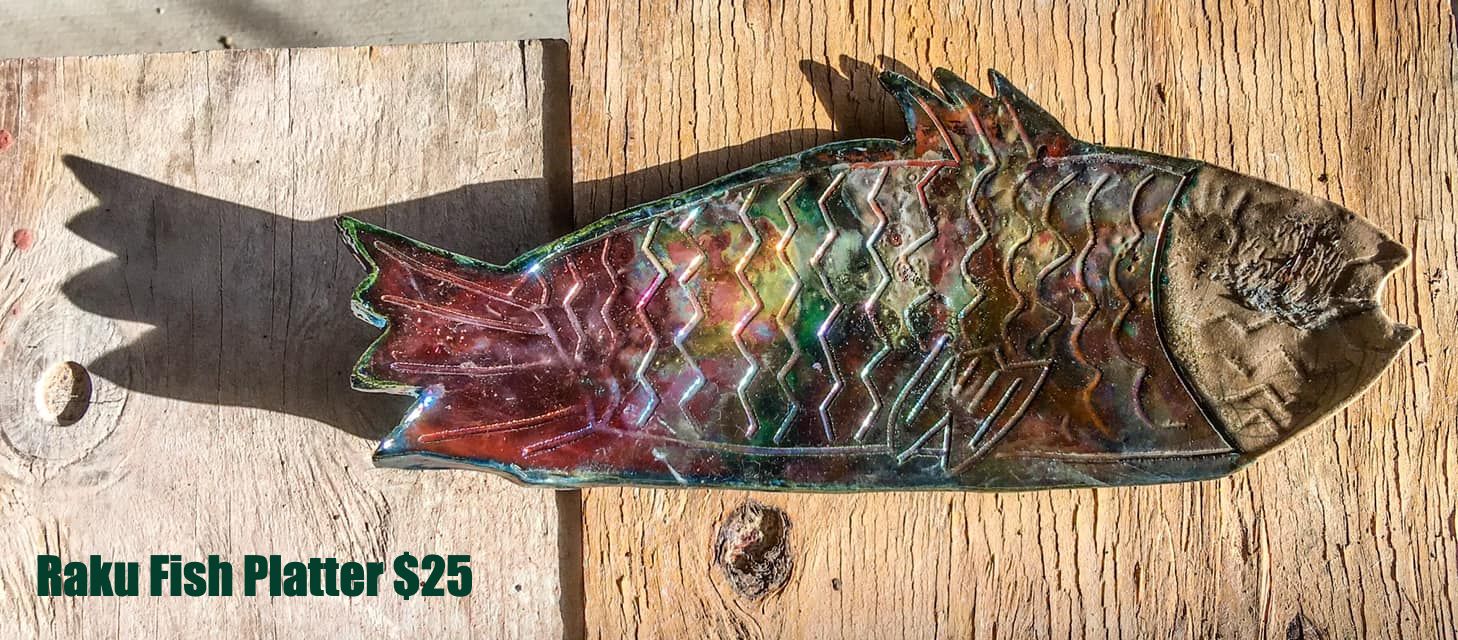Raku Fish Platter $25 